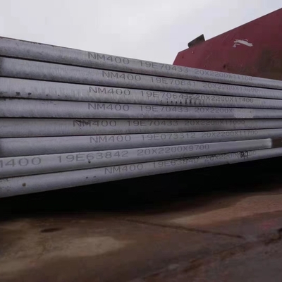Hohes Karbid Cladded 2000mm der Chrom-Abnutzungs-Stahl-Platten-Ar450