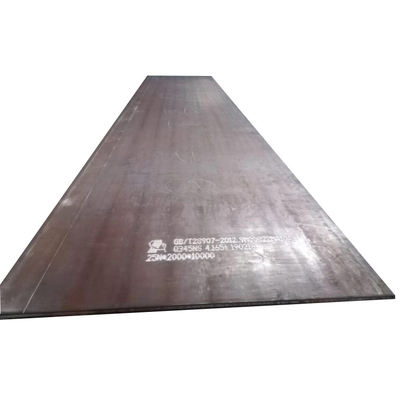 Wetterfeste Karbonstahlplatte A588 Spa-H Corten 150 mm