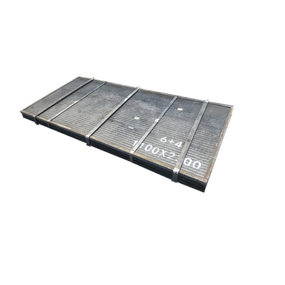 Müllbeutel aus legiertem Anti-Verschleiß-Verbundstahlplatten-Chromkarbid-Verschleißpanzerung