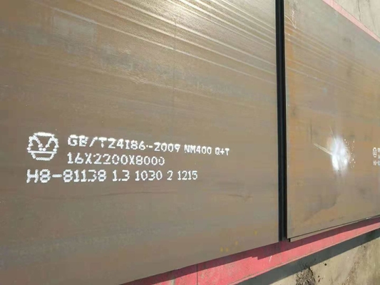 Stahlplatte NM500 haltbares Stahl-AR400 AR500 der hohen Qualität für Mineningenieur